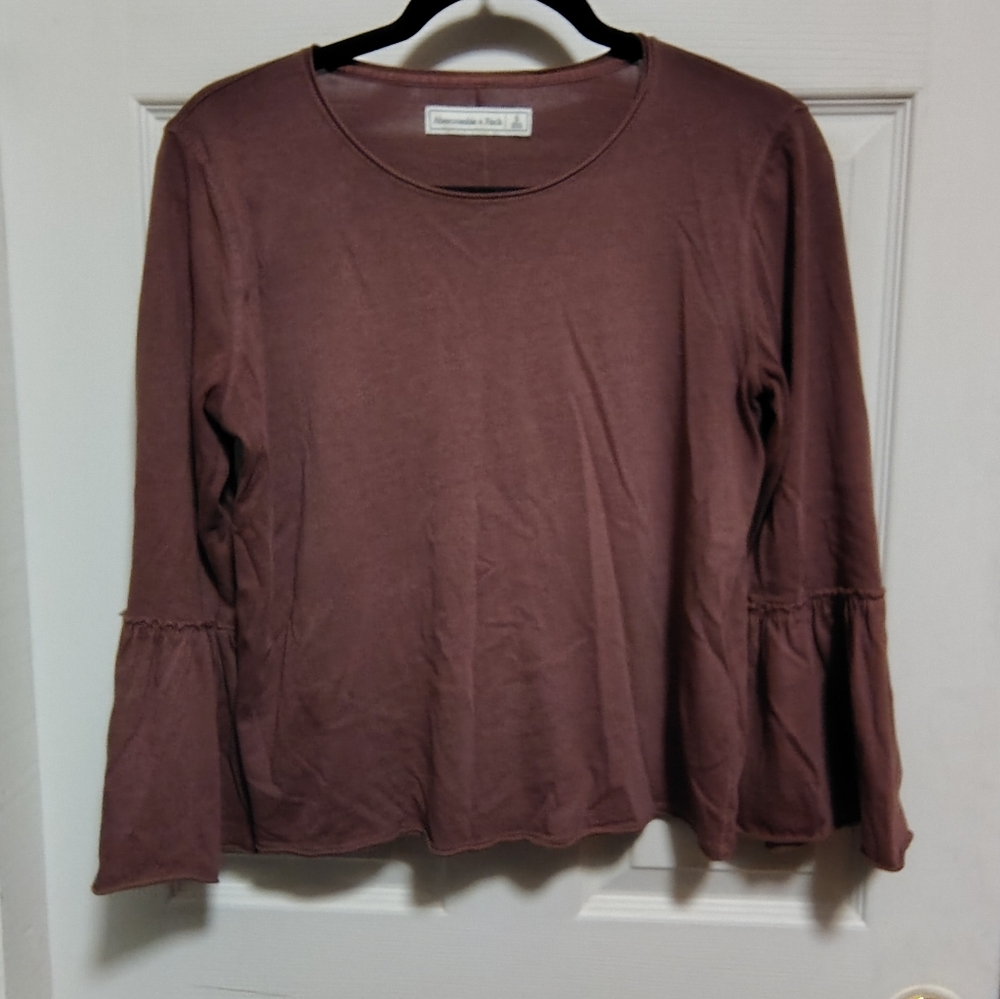 100% Cotton Bell Sleeve Top